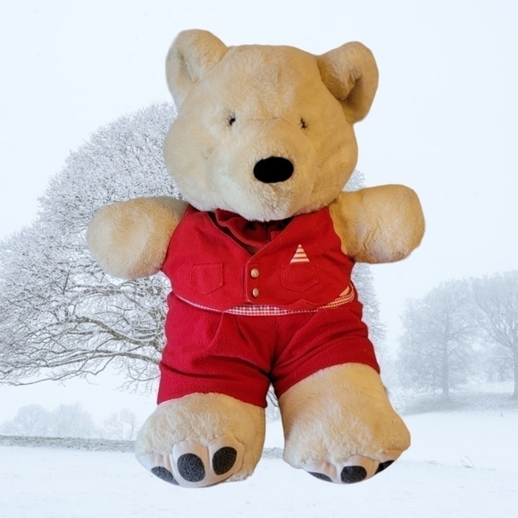 VINTAGE THALHIMERS 20" Snow Bear Teddy 1986 Plush - Picture 2 of 5